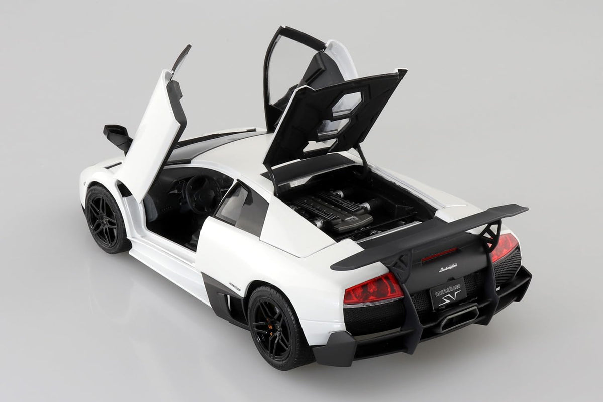 Aoshima 1/24 The Supercar No. 06 '09 Lamborghini Murciélago SV