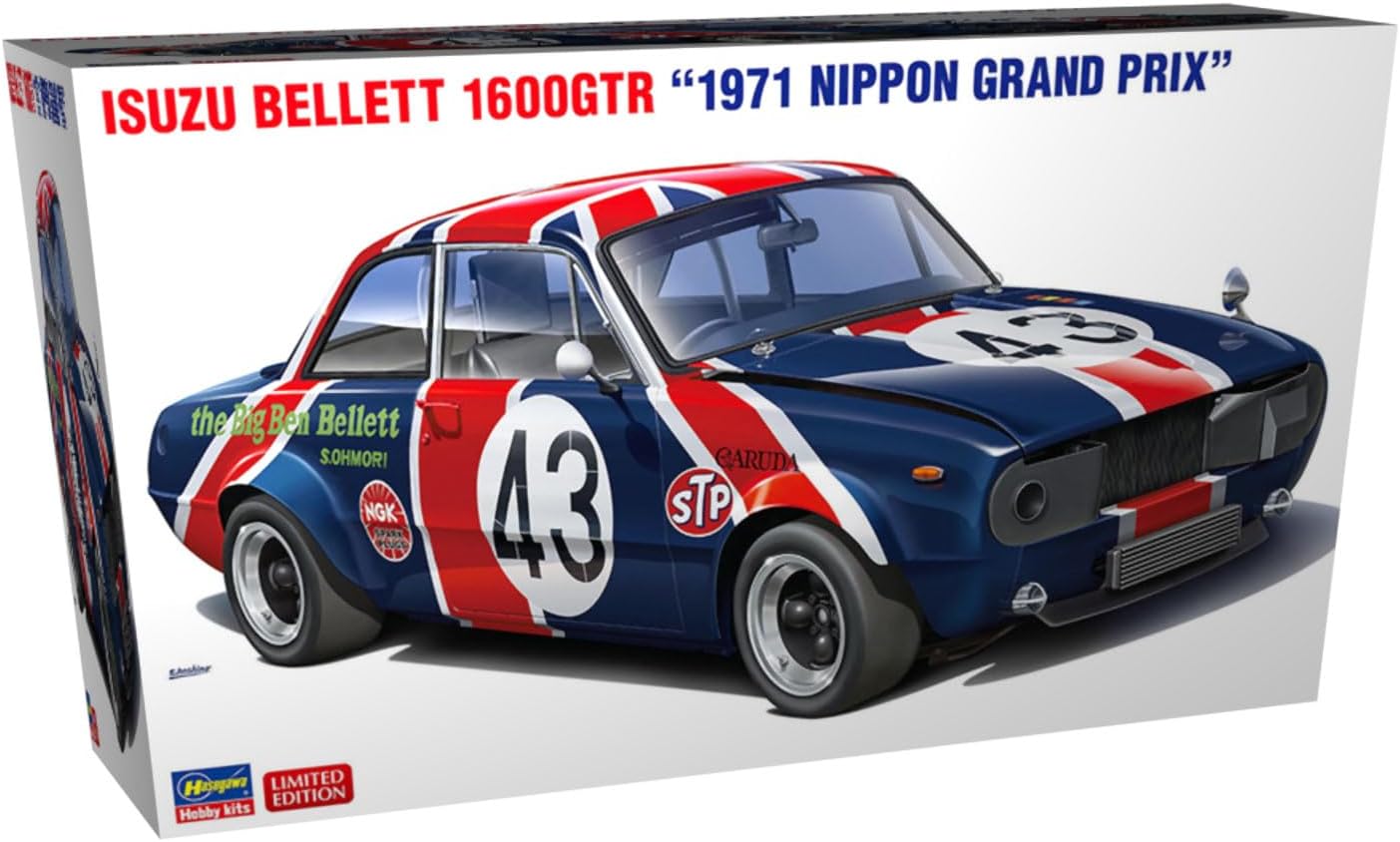 Hasegawa 20776 1/24 Isuzu Bellett 1600GTR 1971 Nippon Grand Prix