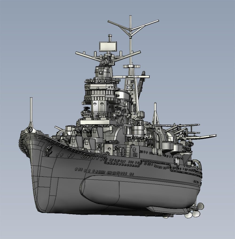 Fujimi FH-54 1/700 Japanese Navy Heavy Cruiser Kumano (1944/Operation Shoichi Go)