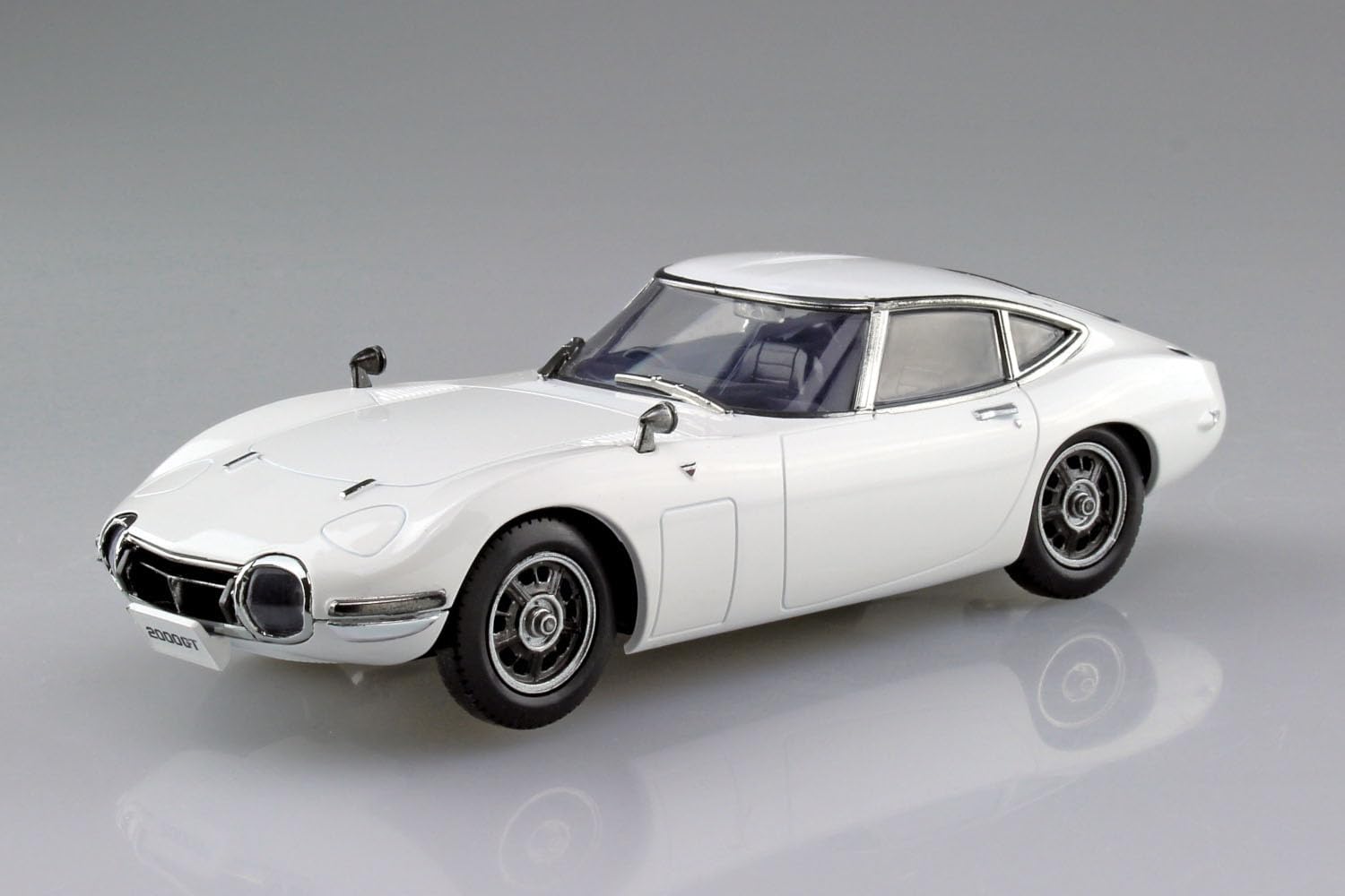 Aoshima 1/32 Easy Plastic Snap Kit No.06-PW Toyota 2000GT Pegasus White - BanzaiHobby
