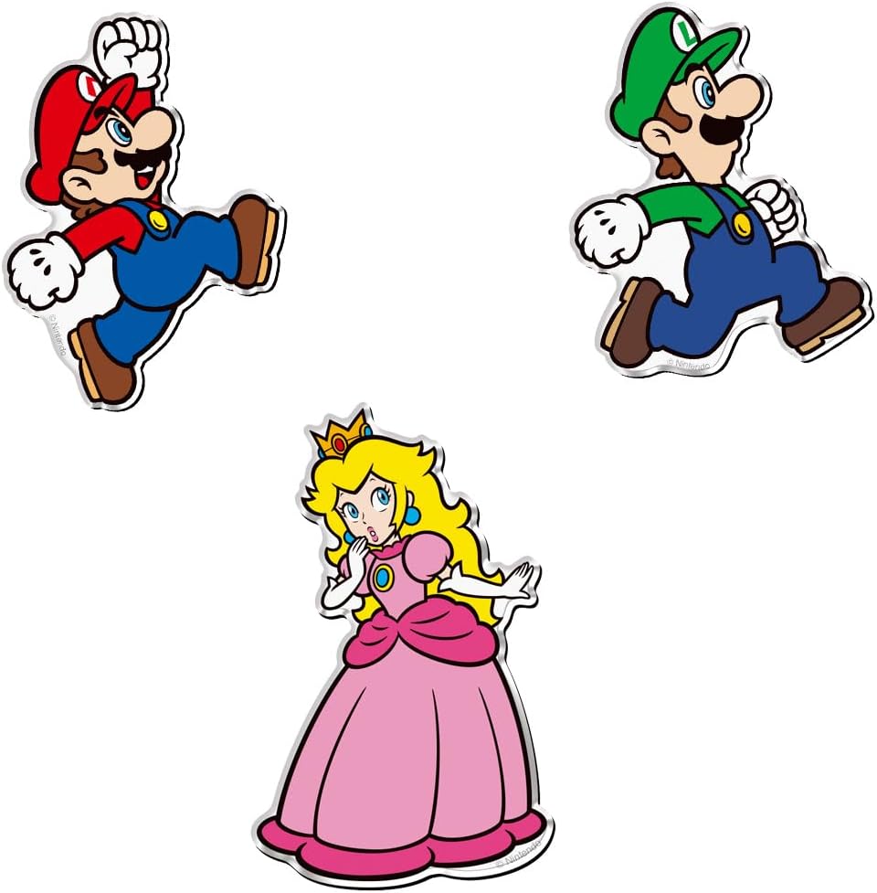 Bandai Super Mario Character Magnets (set of 14)