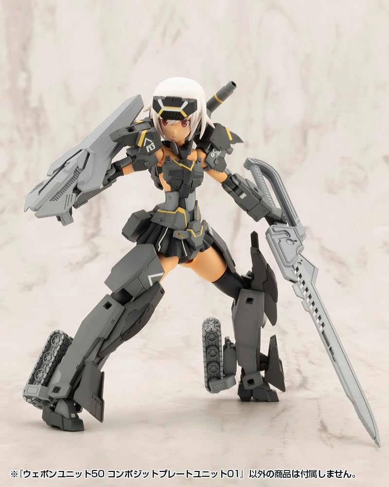 Kotobukiya MW55J M.S.G Modeling Support Goods Weapon Unit 55 Composite Plate Unit 01 Gray Ver. - BanzaiHobby