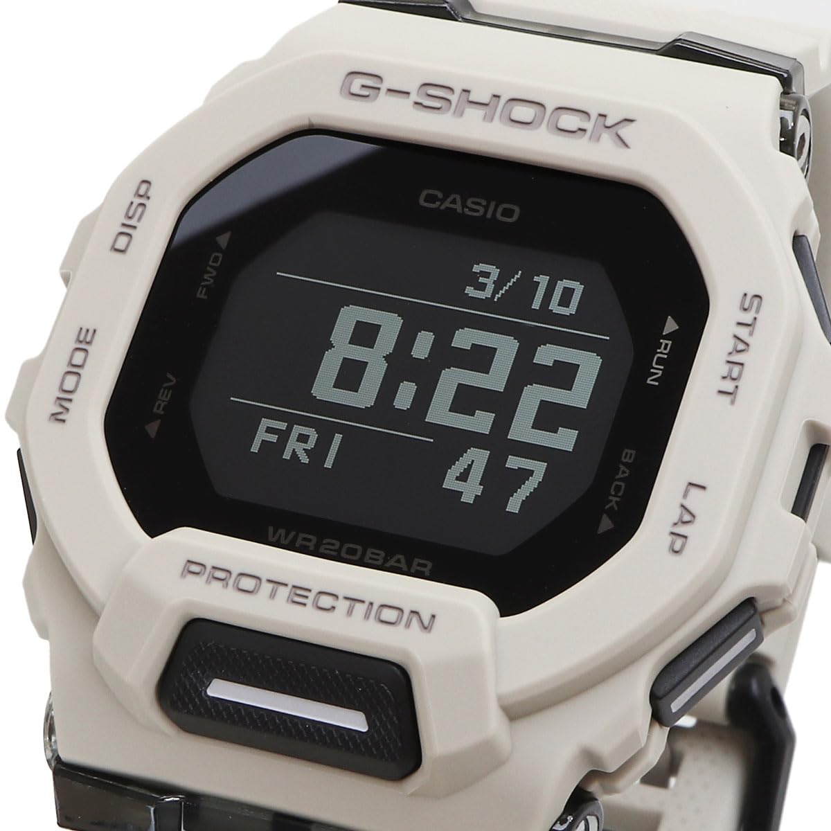 [カシオ] CASIO 腕時計 G-SHOCK Gショック G-SQUAD ジースクワッド モバイルリンク機能搭載 GBD-200UU-9 メンズ ベージュ 海外モデル [並行輸入品]