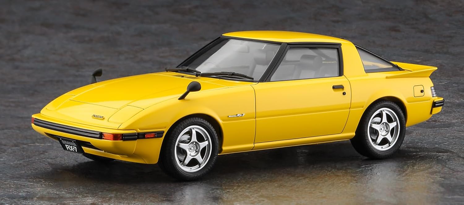 Hasegawa 20798 1/24 Mazda Savanna RX-7 (SA22C) Middle Version Custom Wheels - BanzaiHobby
