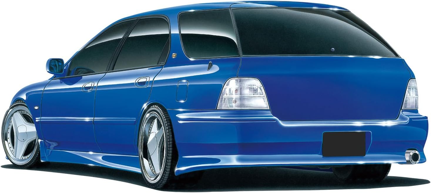 Aoshima 1/24 The Tuned Car Series No.94 Honda CF2 Accord Wagon Smoothing Specification '96 - BanzaiHobby