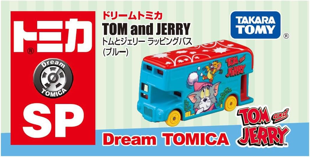 Dream Tomica SP Tom and Jerry bus (blue)
