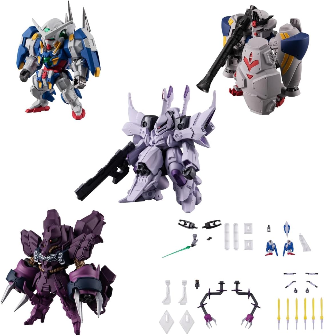 Bandai FW GUNDAM CONVERGE ♯Plus04 (set of 5)