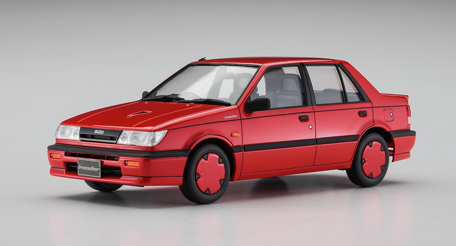 Hasegawa 20664 1/24 Isuzu Gemini (JT150) Irmscher Turbo Red Color - Hasegawa Banzai Hobby