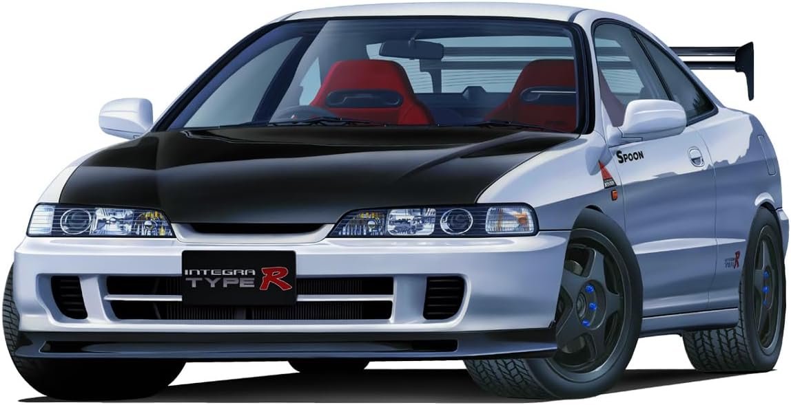 Fujimi ID-333 1/24 Inch Up Series No. 333 Spoon Integra Type R (DC2) (with GT W-Wing)