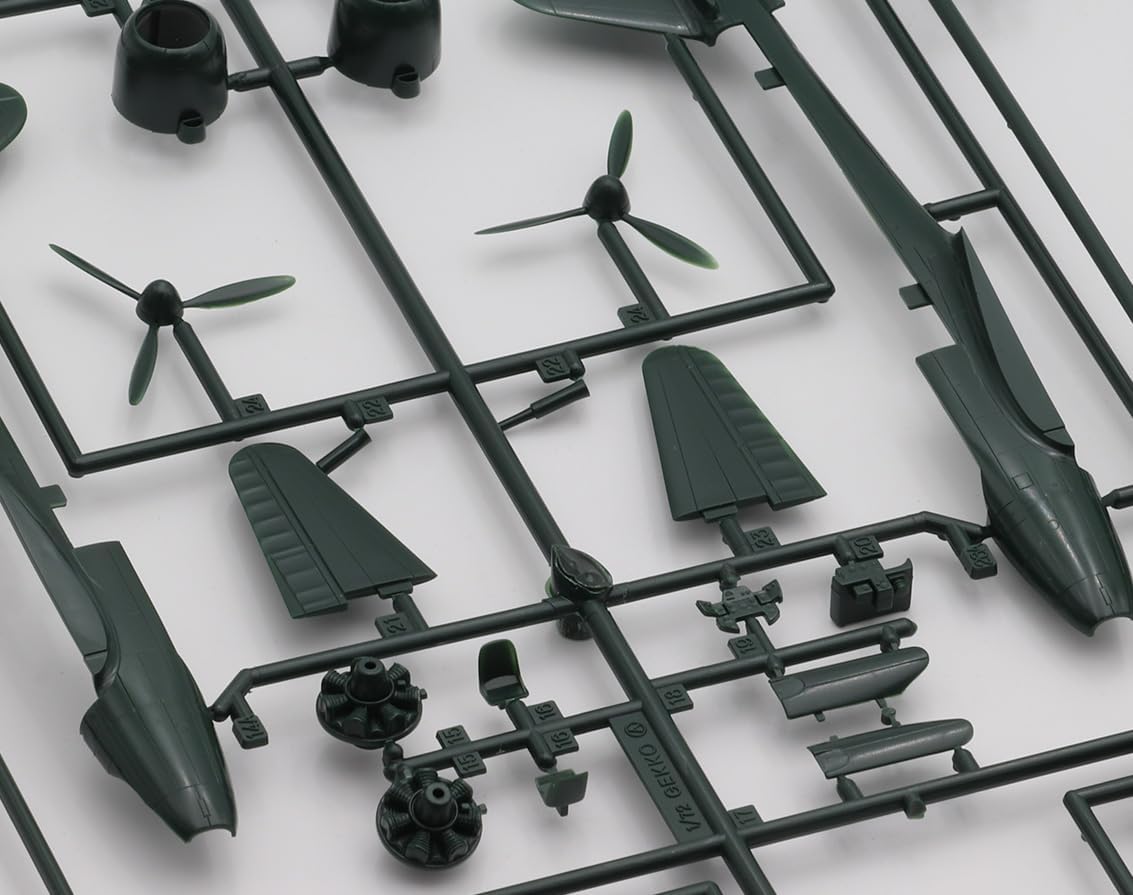 Fujimi C-43 1/72 C Series No.43 Imperial Japanese Navy Night Fighter J1N1-S Gekko Model 11 Late-Production