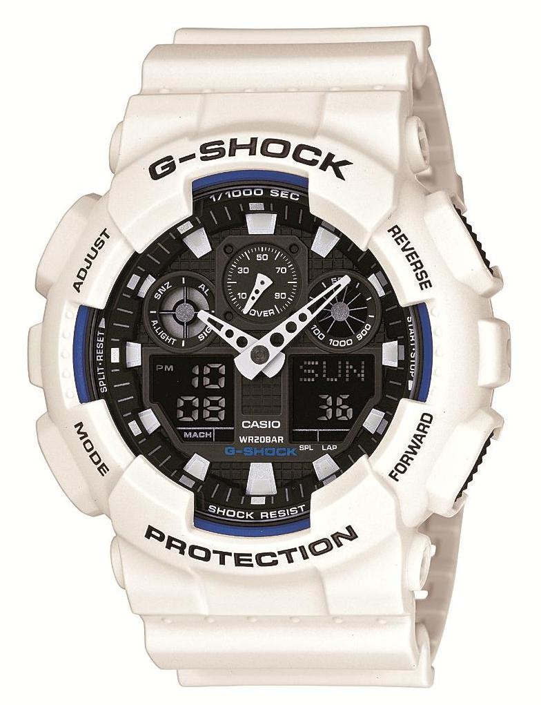 [Casio] G-Shock Uhr [Inländisches Originalprodukt] GA-100B-7AJF Herren Weiß – BanzaiHobby