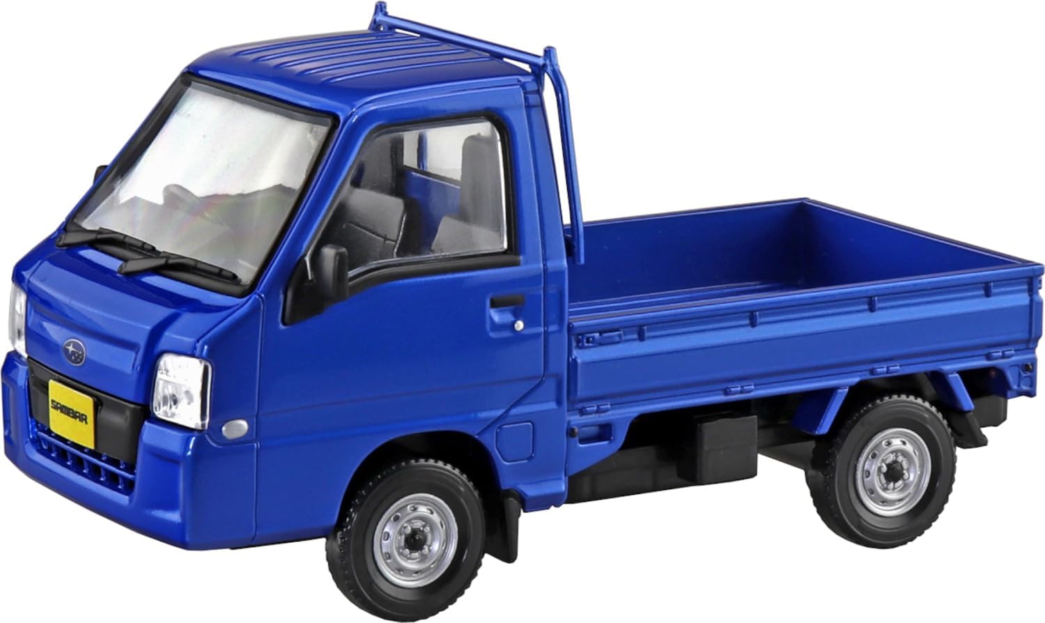 Aoshima 065778 1/32 Raku Plastic Snap Kit No.05-WB Subaru Sambar Truck WR Blue Limited - BanzaiHobby