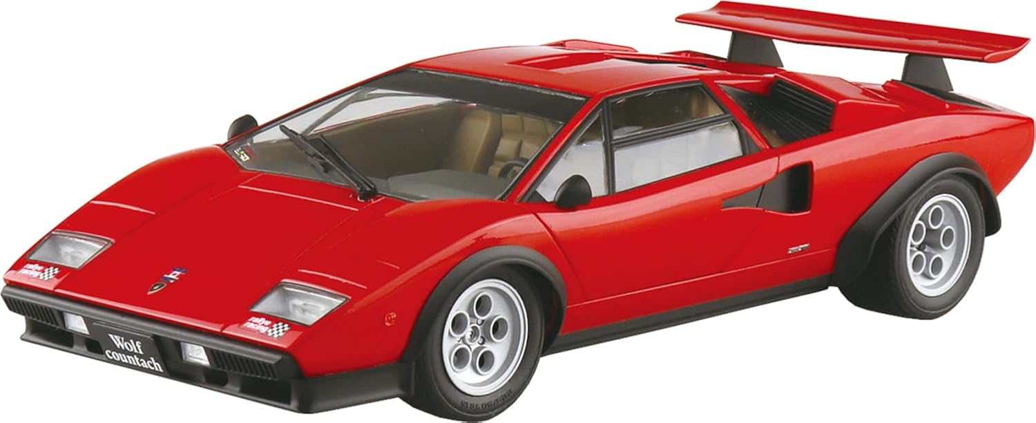 Aoshima 1/24 The Super Car Series No.16 '75 Wolf Countach Version 1