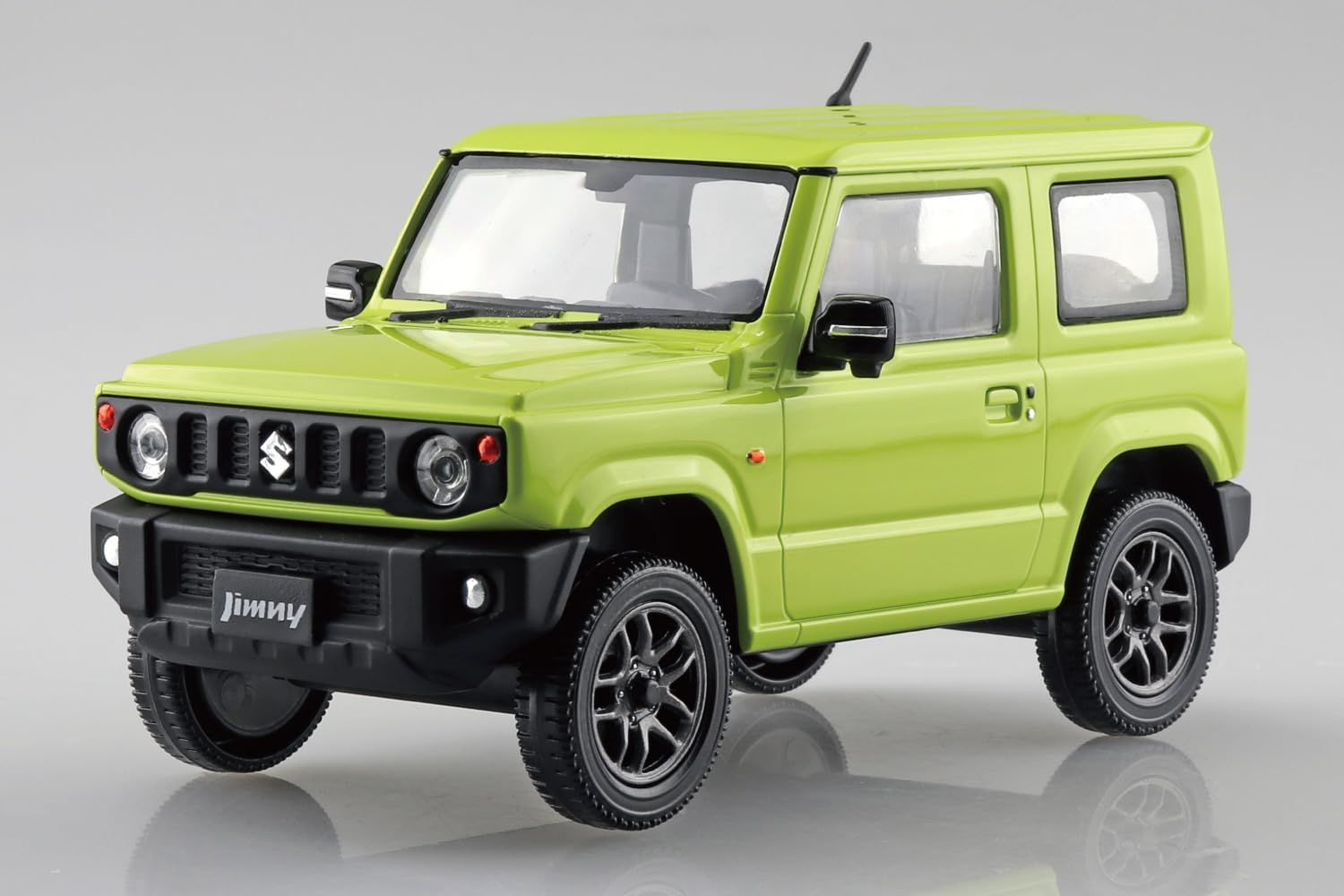 Aoshima 1/32 Easy Plastic Snap Kit No.09-KY Suzuki JB64 Jimny Kinetic Yellow - BanzaiHobby