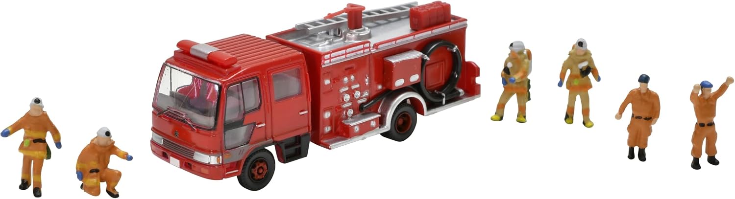 TOMYTEC (N-Gauge) Scenery Accessories 146 Pump Truck Fire Brigade - BanzaiHobby