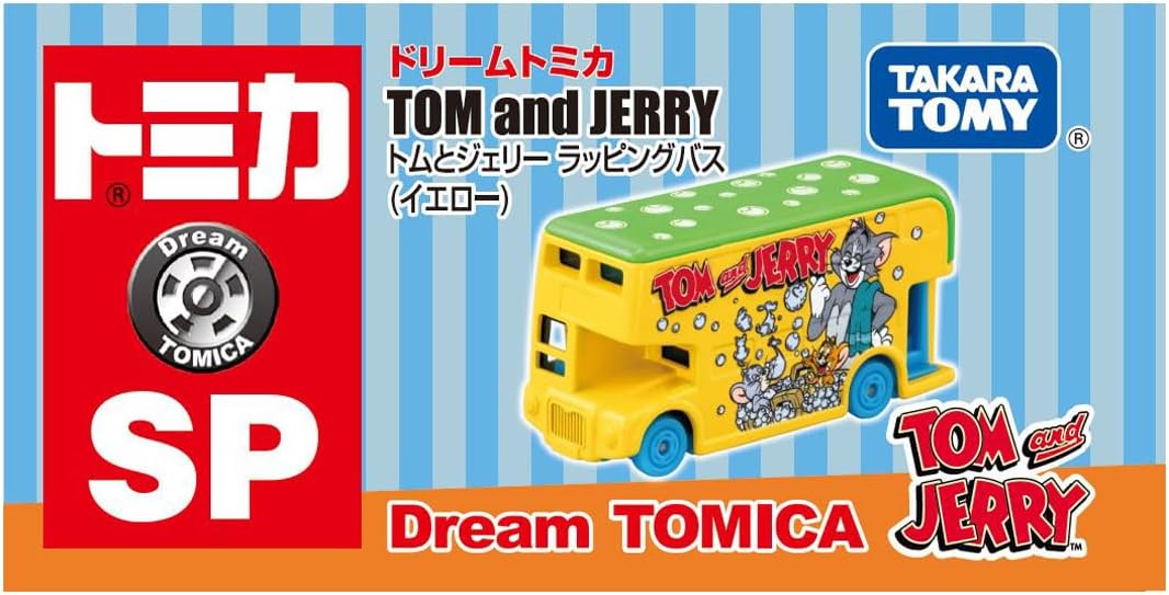 Dream Tomica SP Tom and Jerry bus (yellow)