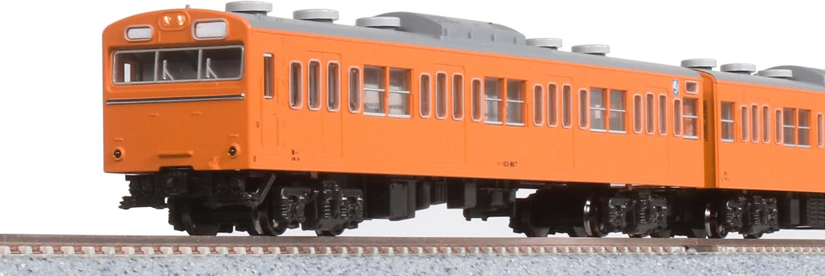 KATO 10-1743G N-Gauge 103 Series Orange 4 Cars Set 2