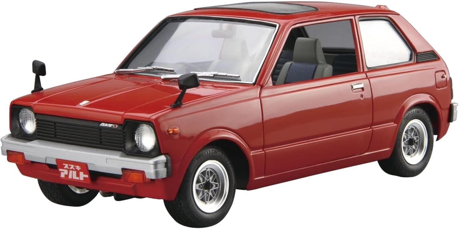 Aoshima 1/20 The Model Car Series No.127 Suzuki SS30V Alto/SS20 Selvo '79