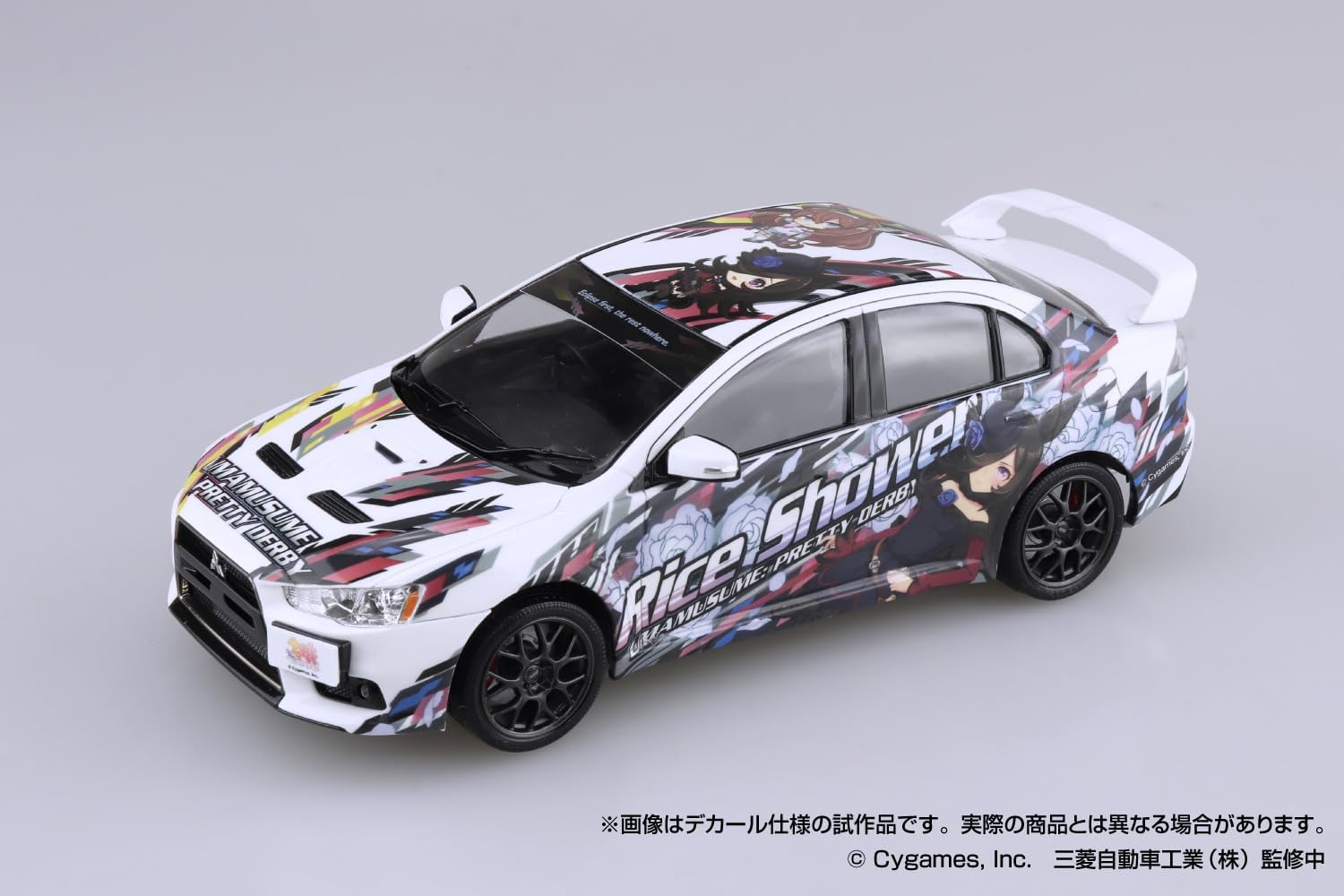 Aoshima 1/24 Itasha Series No.3 Uma Musume Pretty Derby Ver.2 CZ4A Lancer Evolution X Final Edition '15 (Mitsubishi) - BanzaiHobby