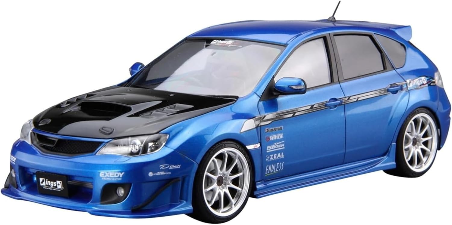 Aoshima 1/24 The Tuned Car Series No.35 Subaru ings GRB Impreza WRX STI '07
