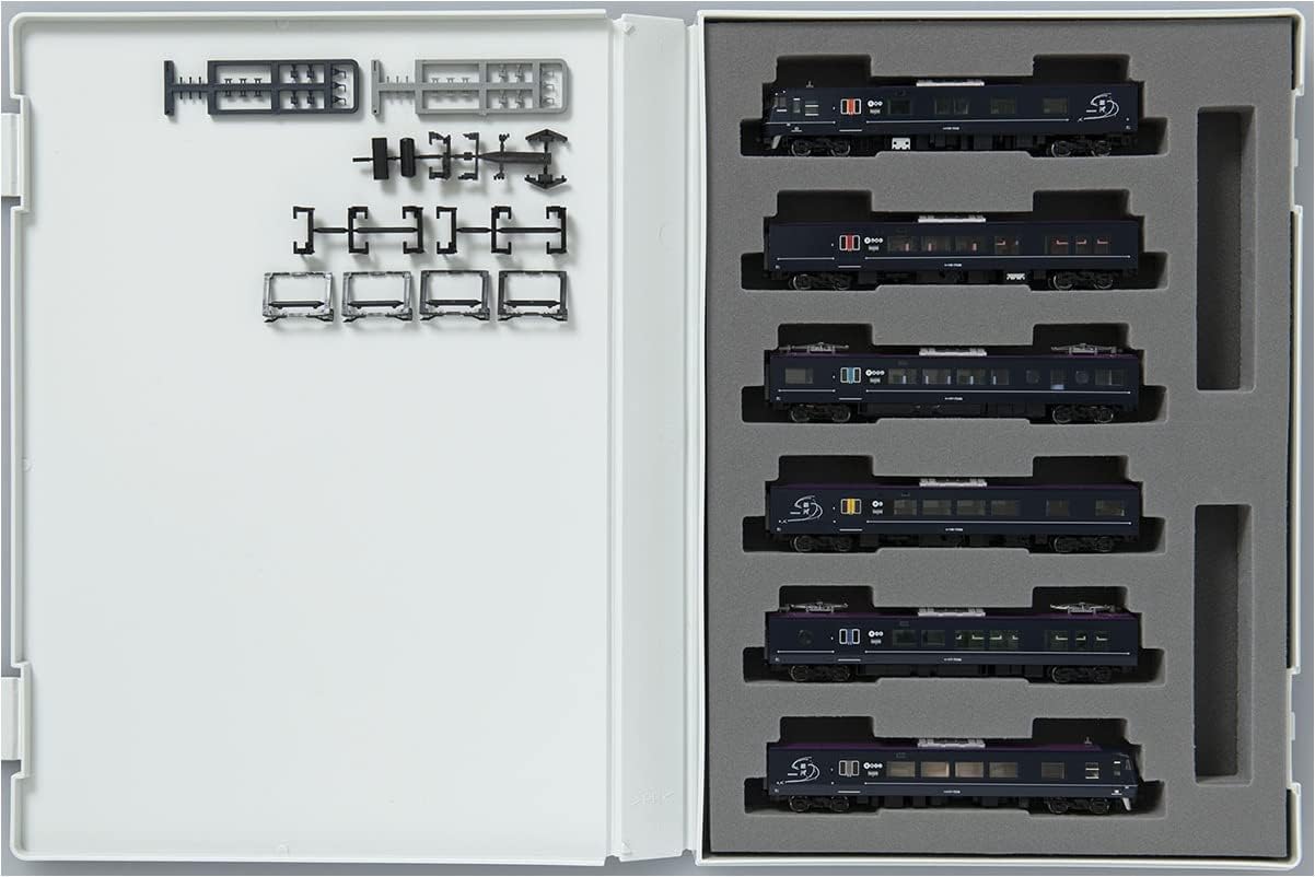 TOMIX 98714 N Gauge 117-7000 Series Train (WEST EXPRESS Ginga) 6 Cars Set