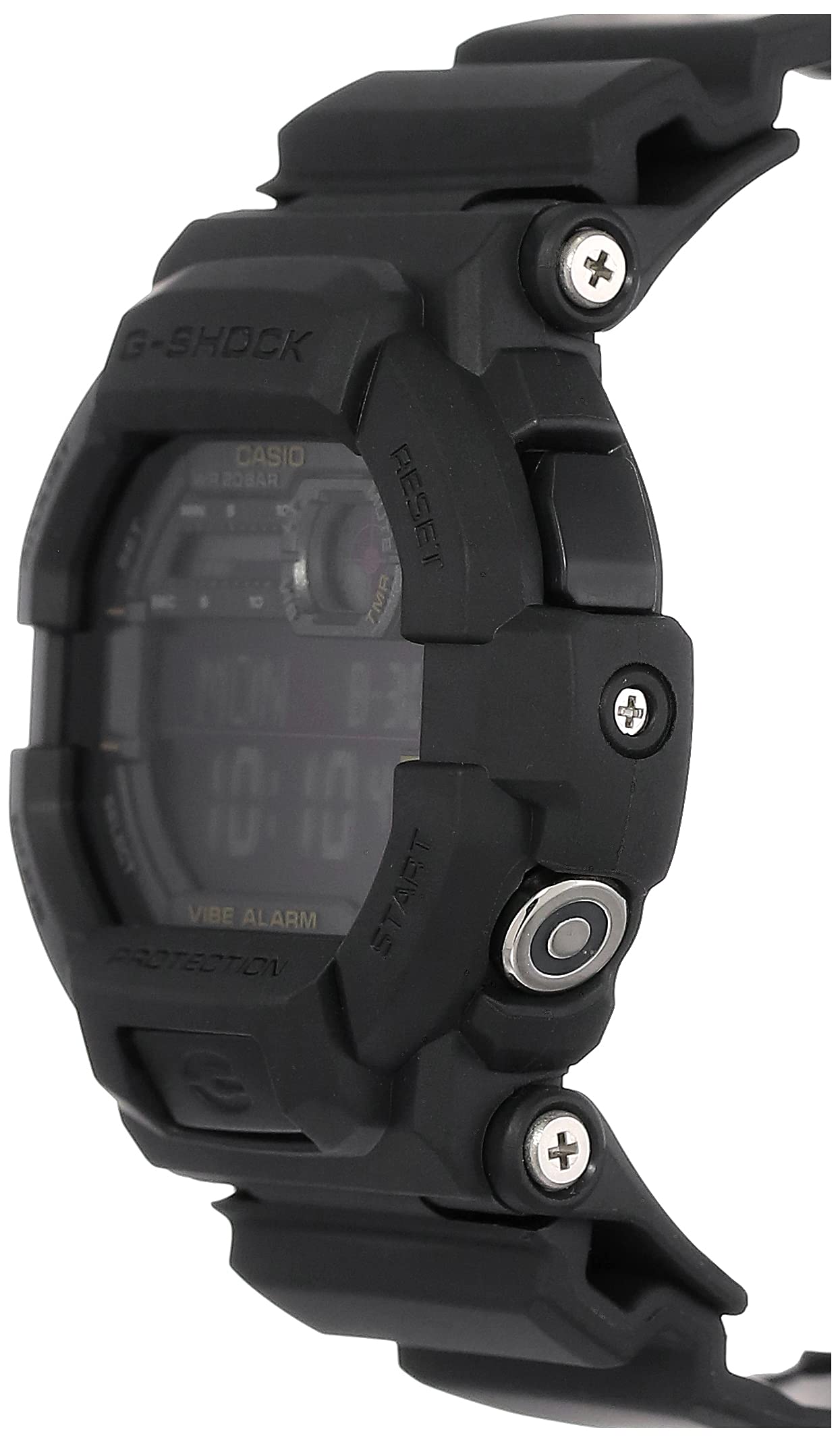 CASIO カシオ Gショック G-SHOCK メンズ デジタル 腕時計 バイブレーション GD-350-1B ブラック 海外モデル 逆輸入品