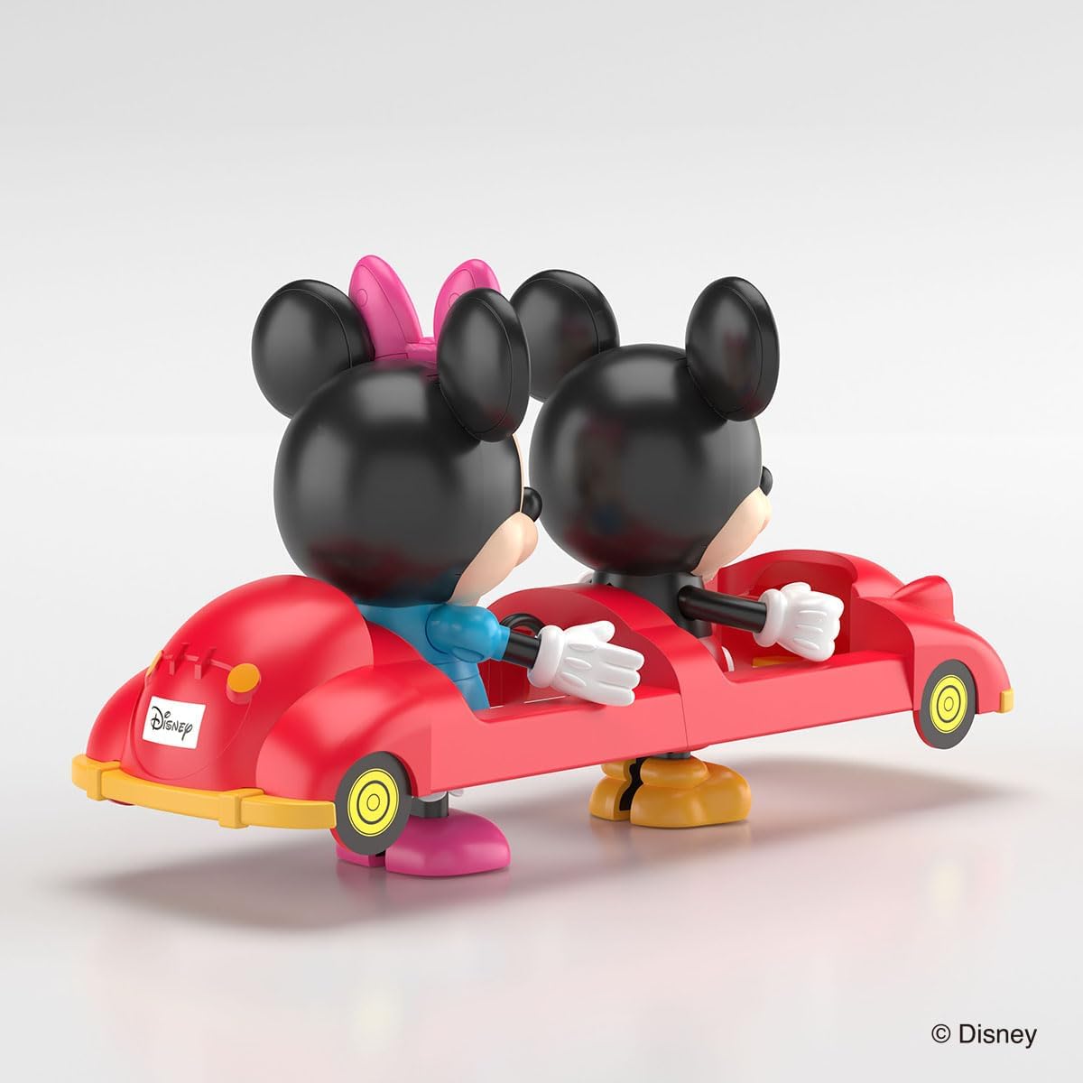 Aoshima 067048 Bunka Kyozai Raku Plastic Tokotoko No. DP-03 Disney Character Mickey & Minnie