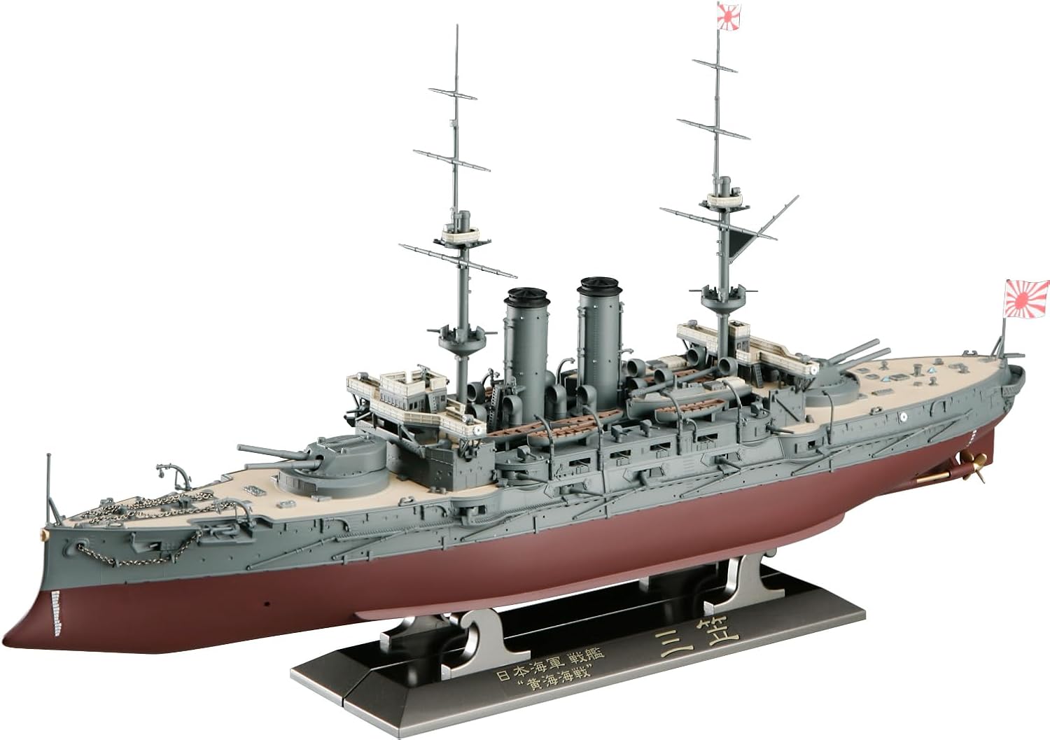Hasegawa 40128 1/350 IJN Battleship Mikasa The Battle of Yellow Sea w/ Wooden Deck