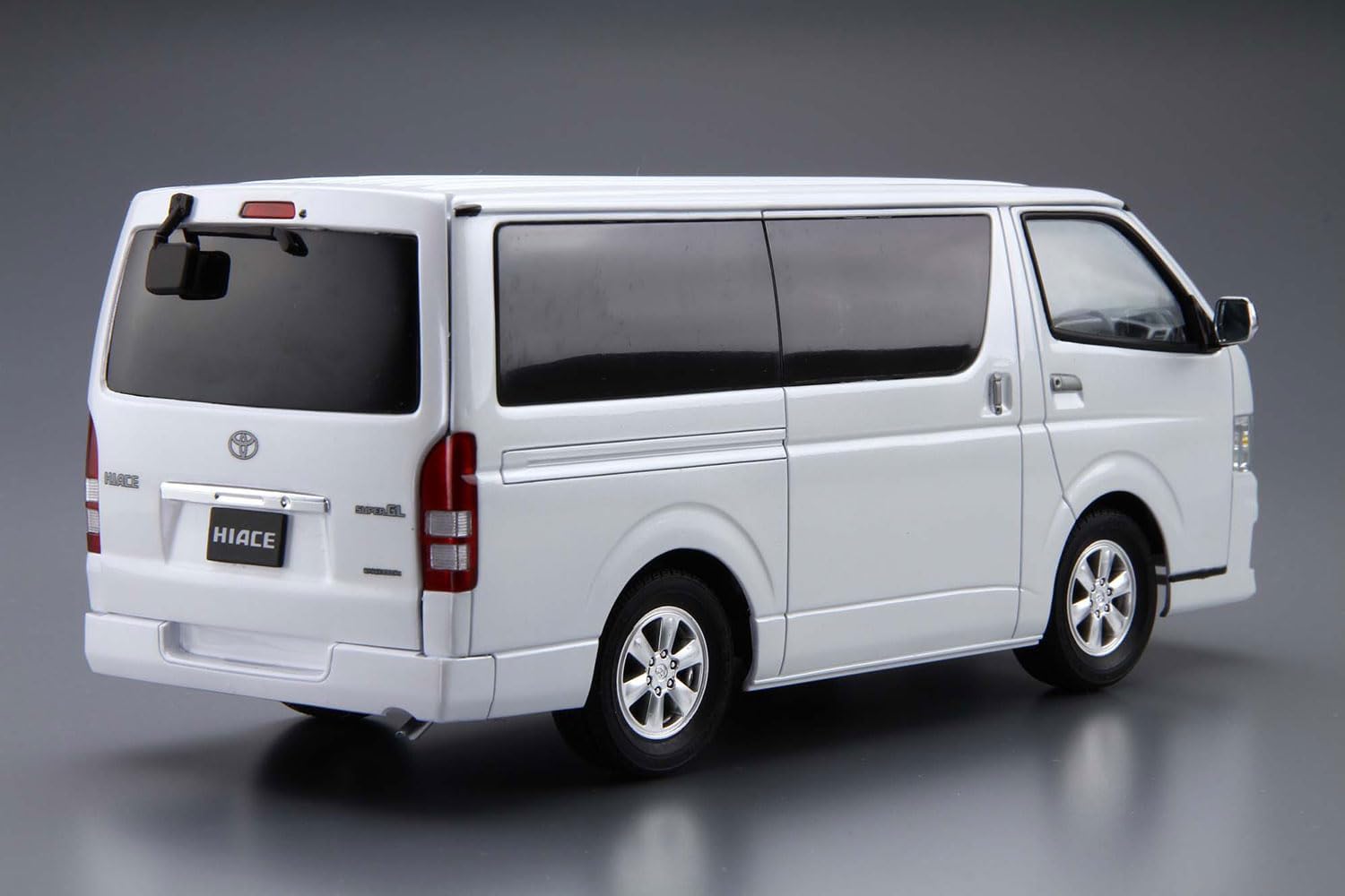 Aoshima 1/24 The Model Car No. 6 Toyota TRH200V Hiace Super GL '10