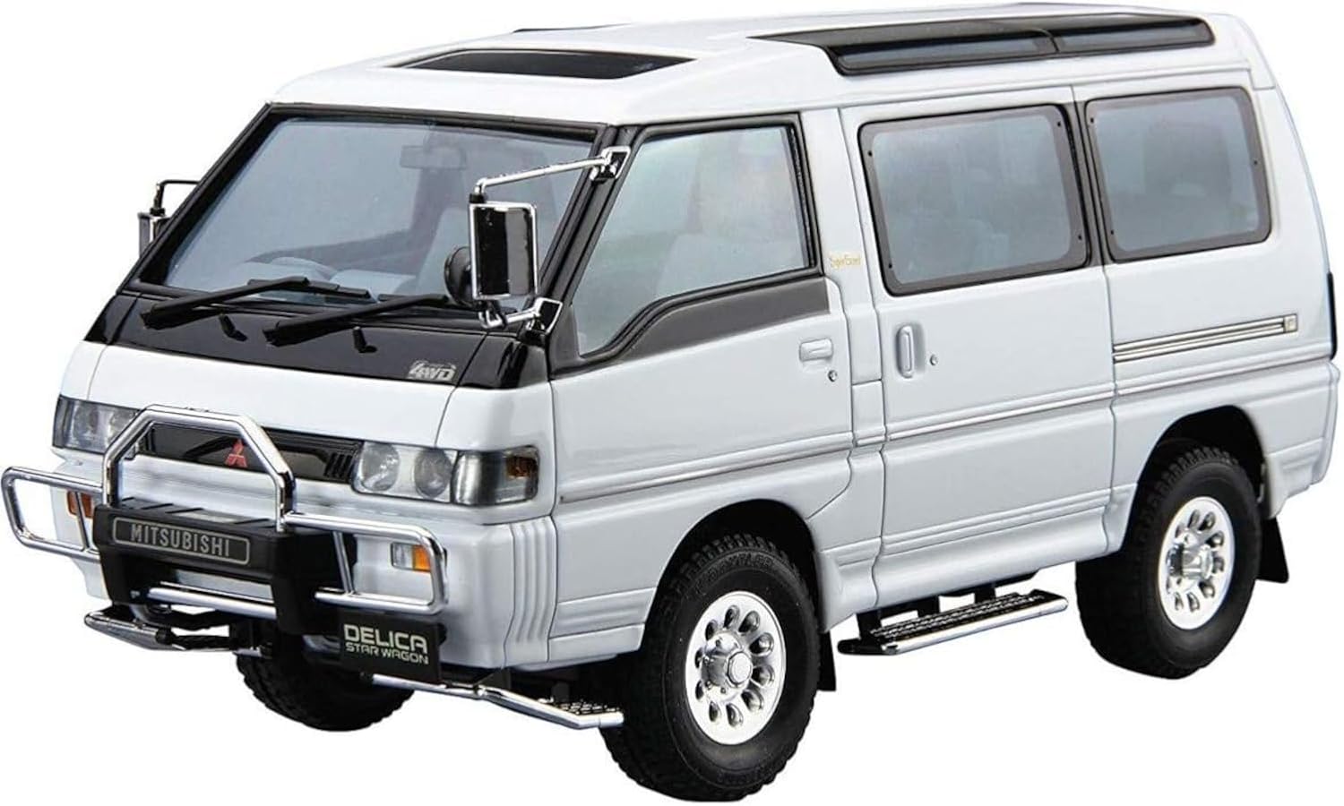 Aoshima 1/24 The Model Car Series No.27 Mitsubishi P35W Delica Star Wagon '91