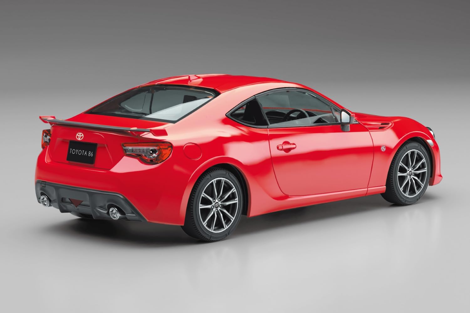 Aoshima 1/32 Easy Plastic Snap Kit No.08-PR Toyota 86 Pure Red - BanzaiHobby