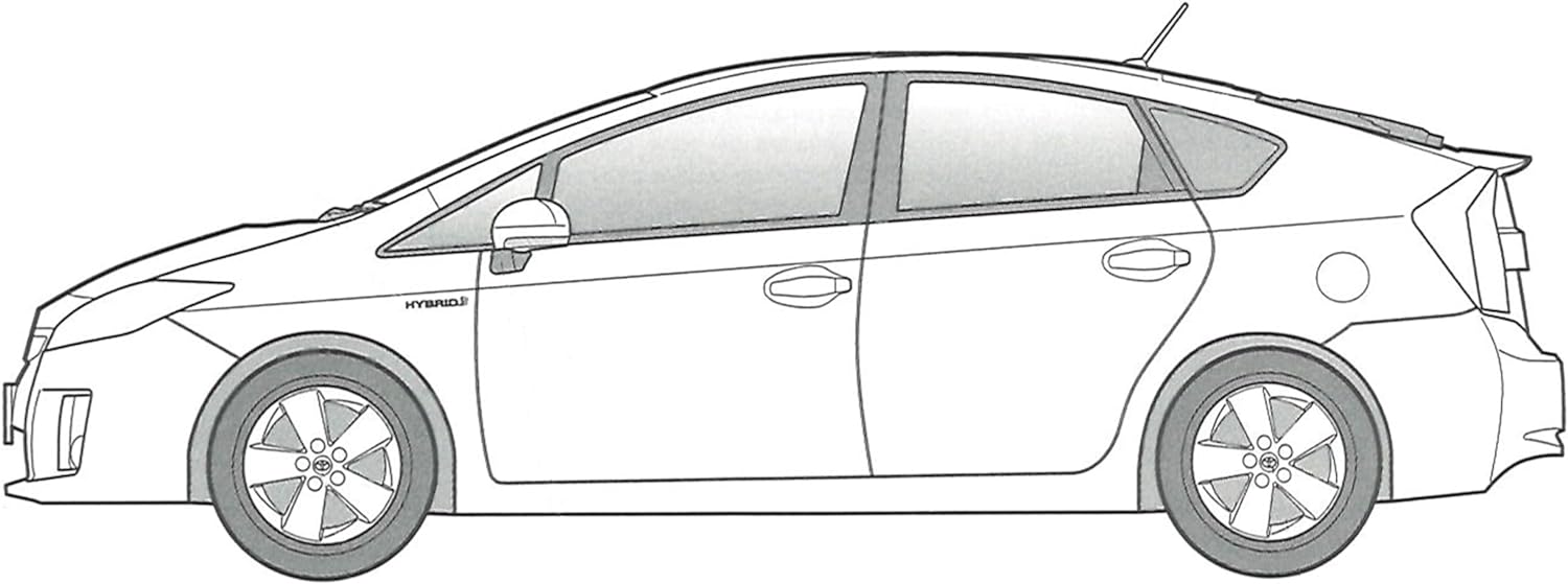 Fujimi ID284 1/24 Inch Up Series No.284 Toyota Prius (ZVW30) G/Touring Selection Plastic Model - BanzaiHobby