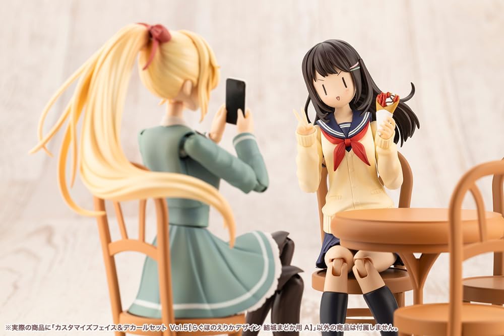 Kotobukiya JK058 1/10 Customized Face & Decal Set Vol.5 [Designed by Erika Raguho For Madoka Yuki A] (Sousai Shojo Teien) - BanzaiHobby