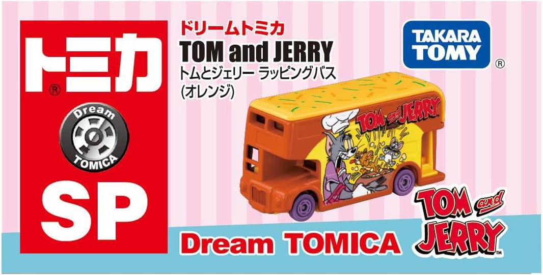 Dream Tomica SP Tom and Jerry bus (orange)