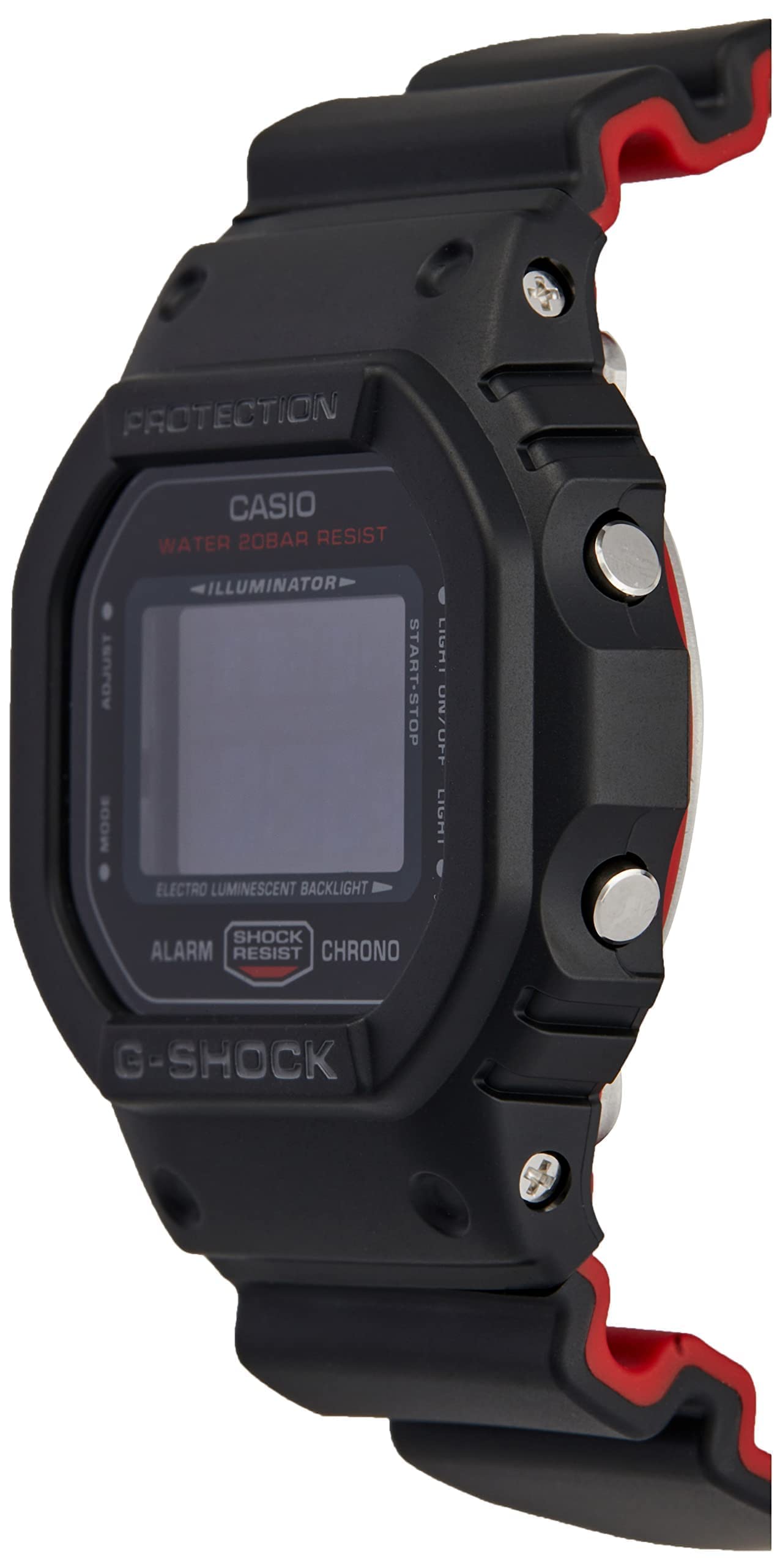 DW-5600HR-1D Casio G-Shock ブラック 男性 デジタル スポーツ クォーツ 海外出荷 Casio