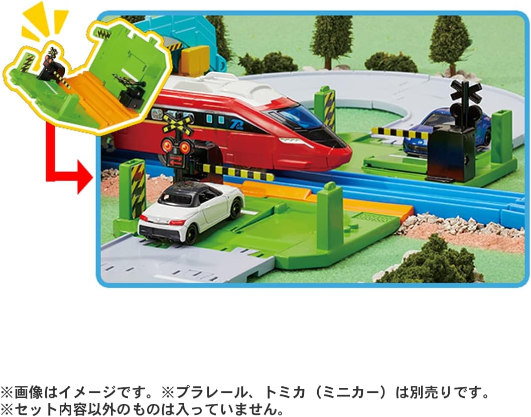 Tomica Town Railroad Crossings, Overpasses, and Intersections