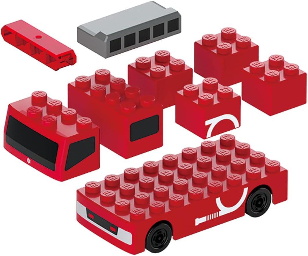 Tomica Plarail Block Vehicle Block Town Box