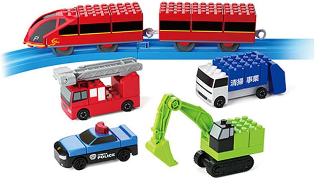 Set de entrada de bloques Tomica Plarail - BanzaiHobby