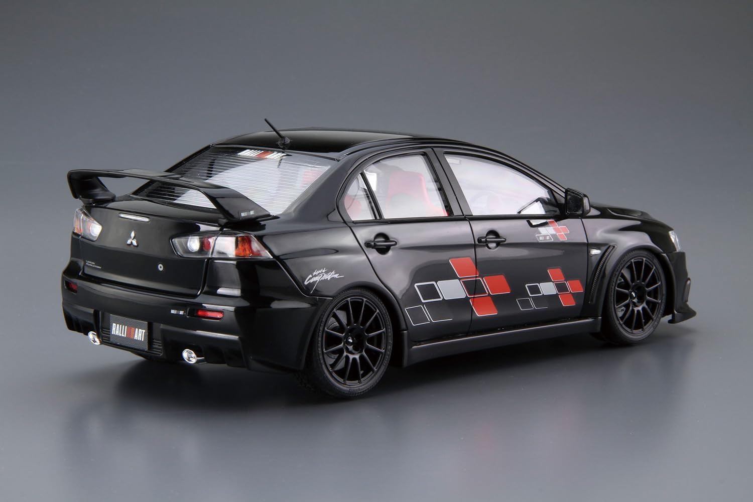 Aoshima 1/24 The Tuned Car No.52 Ralliart CZ4A Mitsubishi Lancer Evolution X 2007 - BanzaiHobby