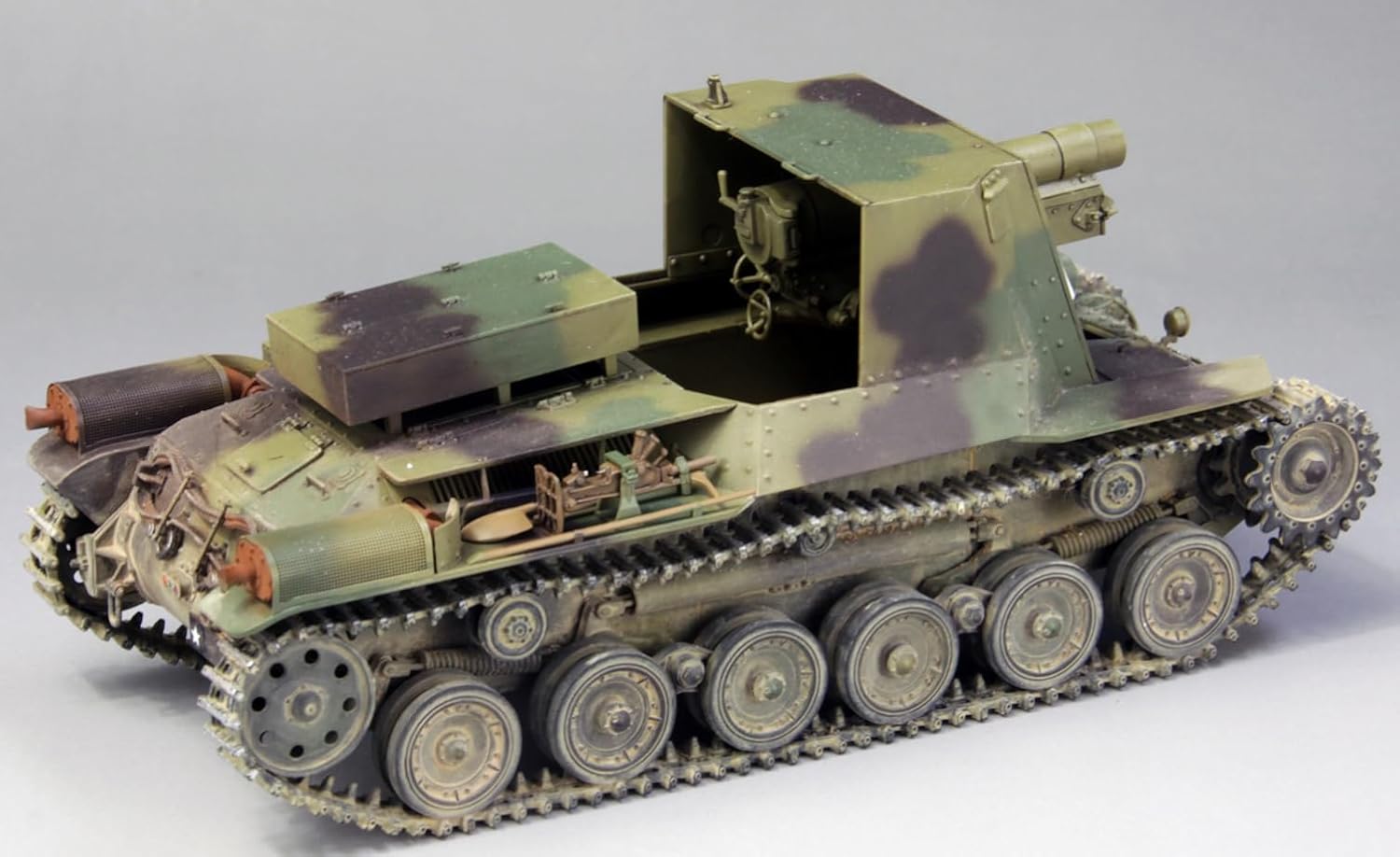 Fine Molds MR07 1/35 Imperial Japanese Army SP Gun Type 4 Ho-Ro - BanzaiHobby
