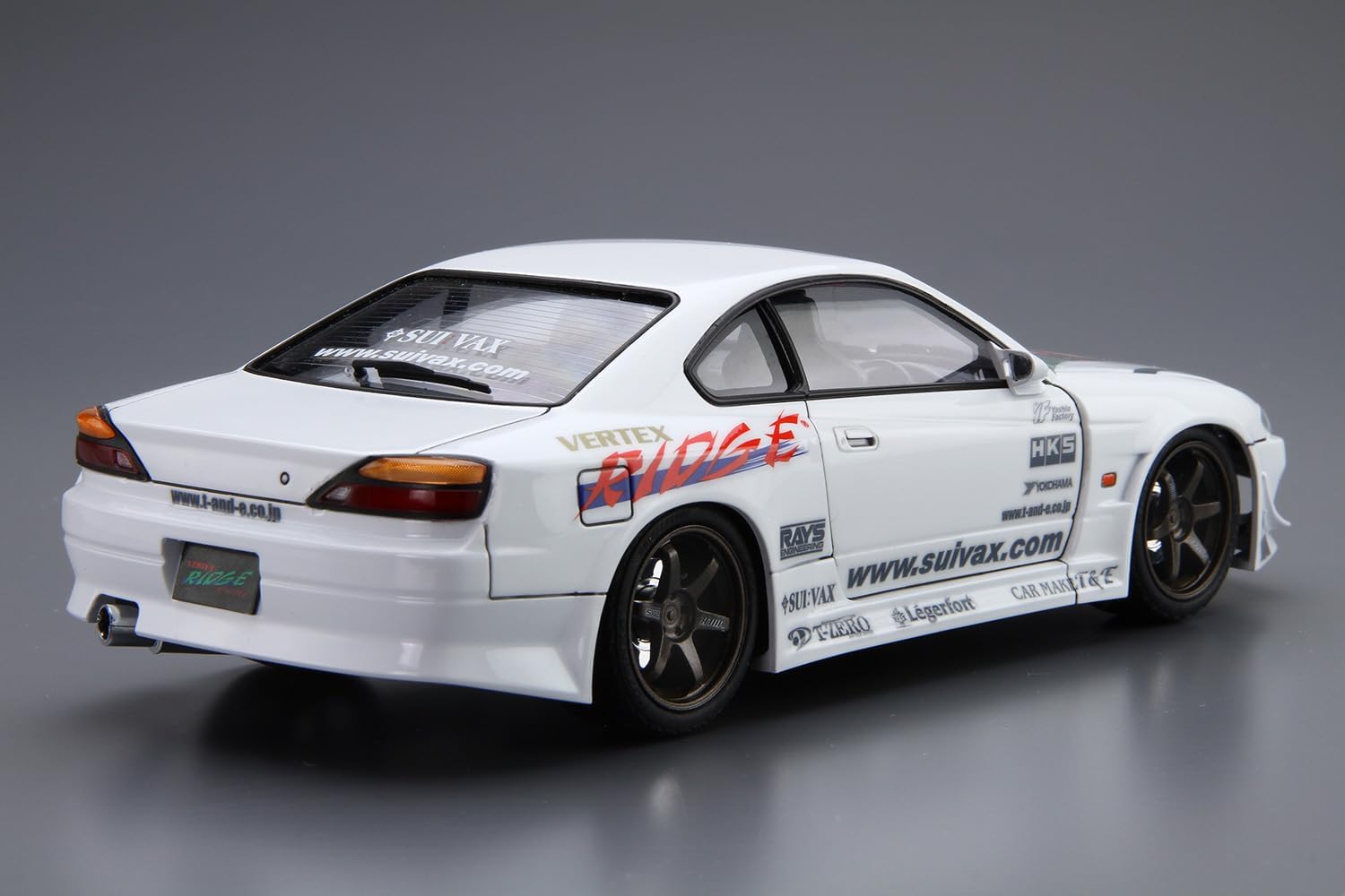 Aoshima 1/24 The Model Car No. 08 VERTEX S15 Silvia 1999 (Nissan)