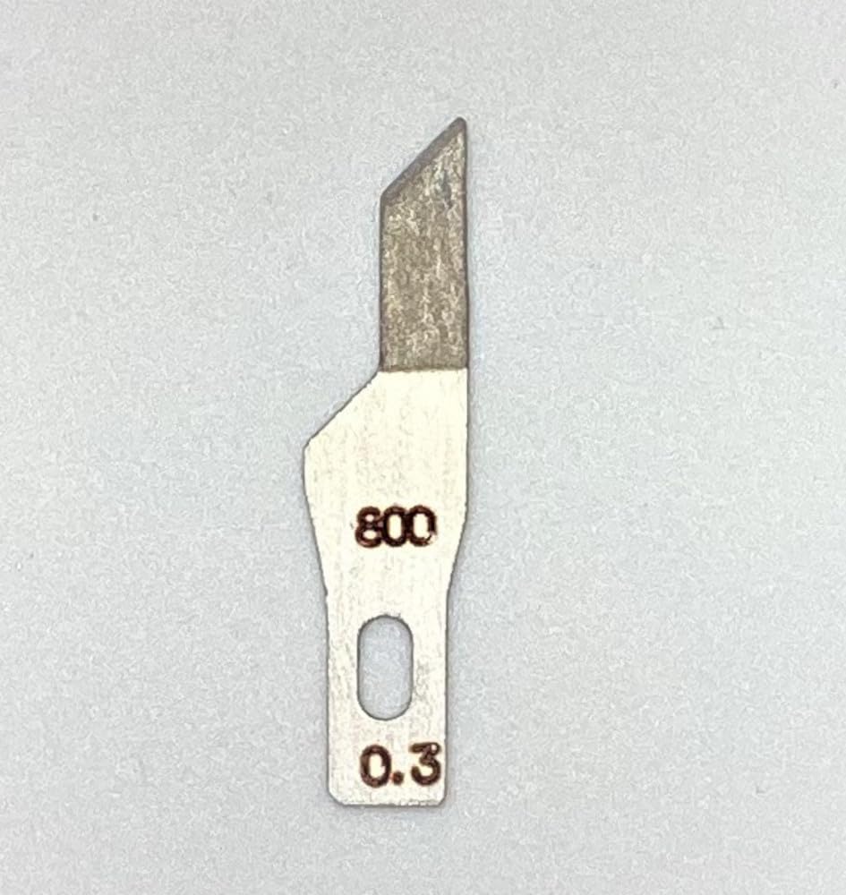 Minesima AIGER TOOL GUK45-3800 Swamp File Replacement Blade, Thickness 0.01 inch (0.3 mm), Blade Angle 45°, Grain Size #800