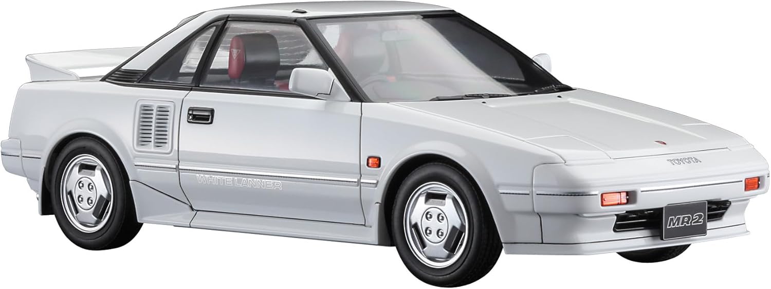 Hasegawa 20656 1/24 Toyota MR2 (AW11) Early Version White Lanner (1985)