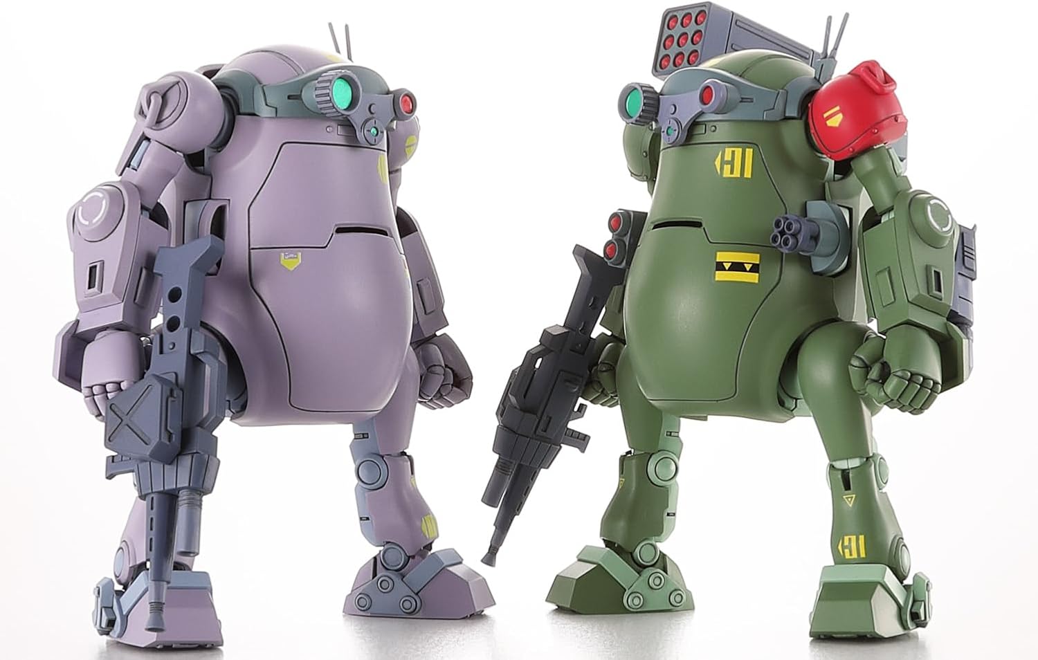 Hasegawa 64814 1/35 Mechatrowego VOTOMS Collaboration Series Vol. 3 Melquiya Color & Red Shoulder Custom