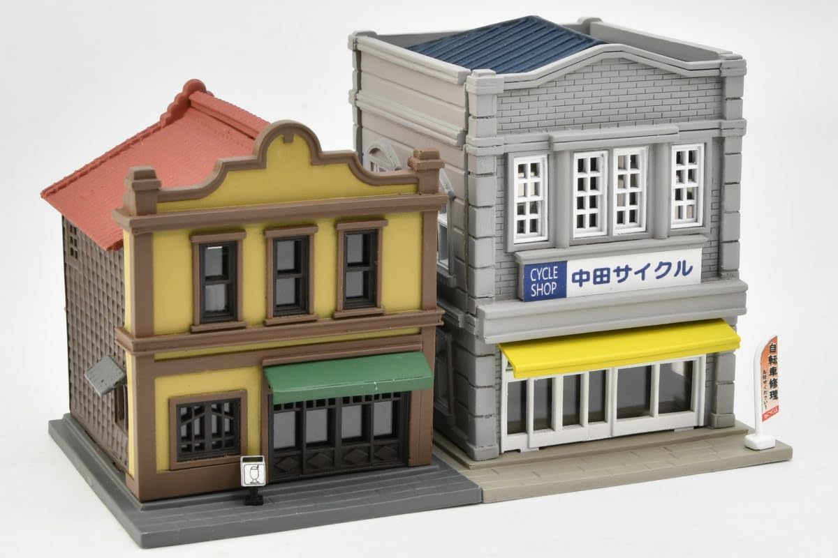 TOMYTEC 1/150 Building Collection 188 Coffee Shop/Bicycle Shop