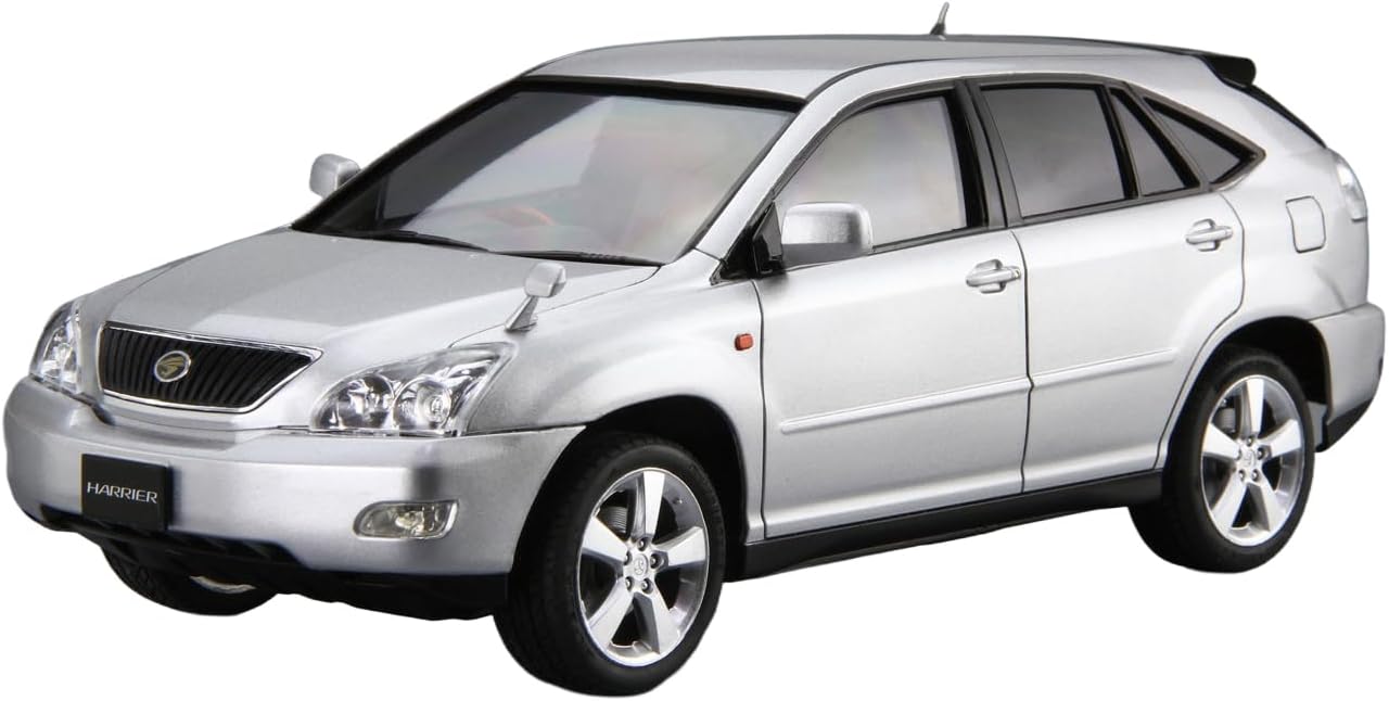 Aoshima 1/24 The Model Car No. 105 Toyota GSU30W Harrier 350G Premium L Package '06 - BanzaiHobby