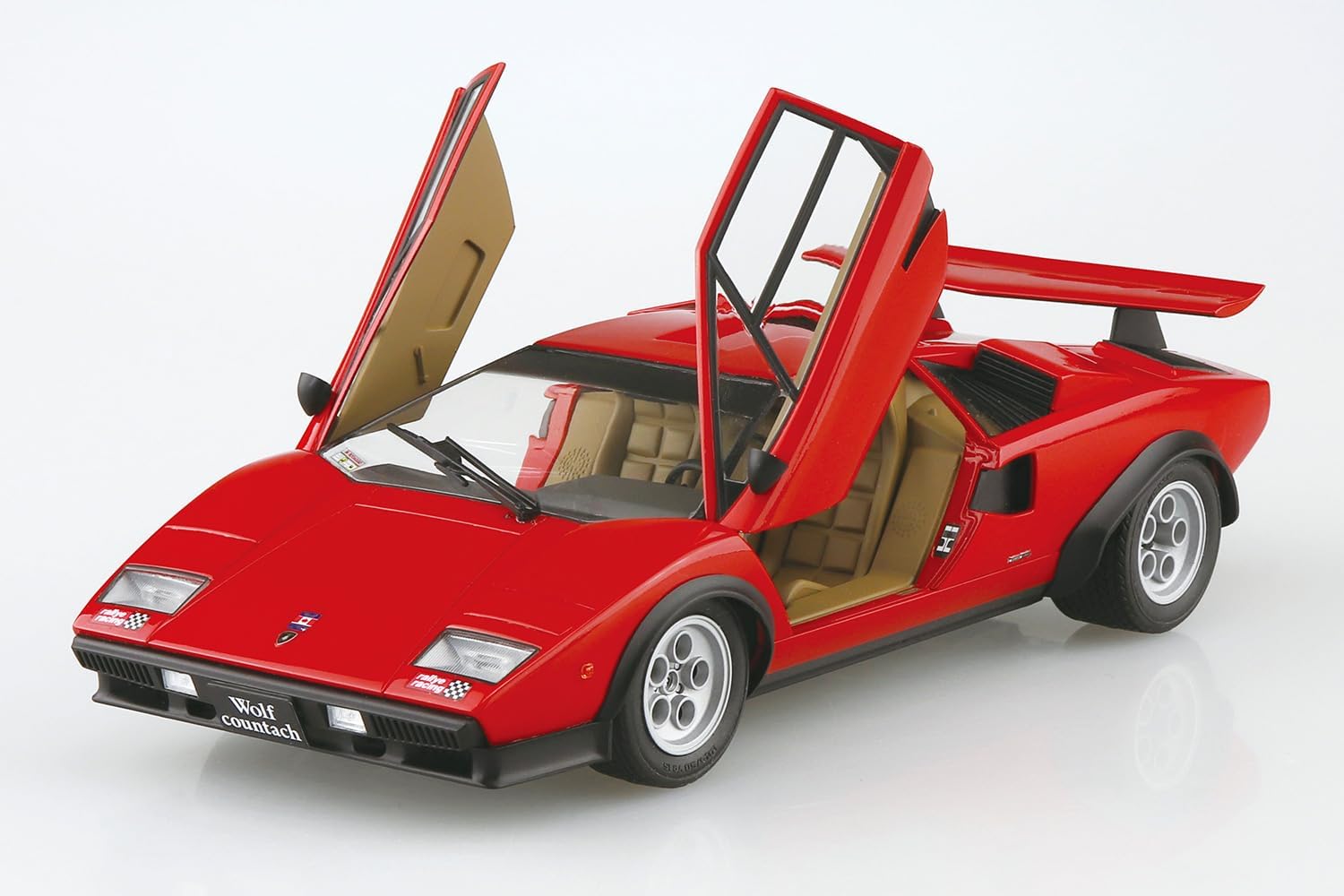 Aoshima 1/24 The Super Car Series No.16 '75 Wolf Countach Version 1 - BanzaiHobby