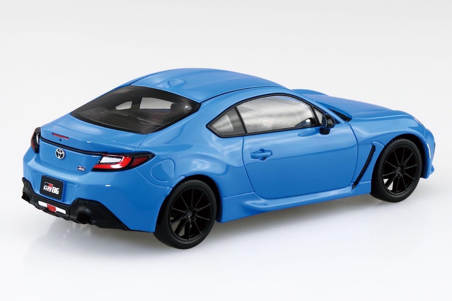 Aoshima 21-E Bunka Kyozai 1/32 The Snap Kit Series Toyota GR86 Bright Blue - BanzaiHobby