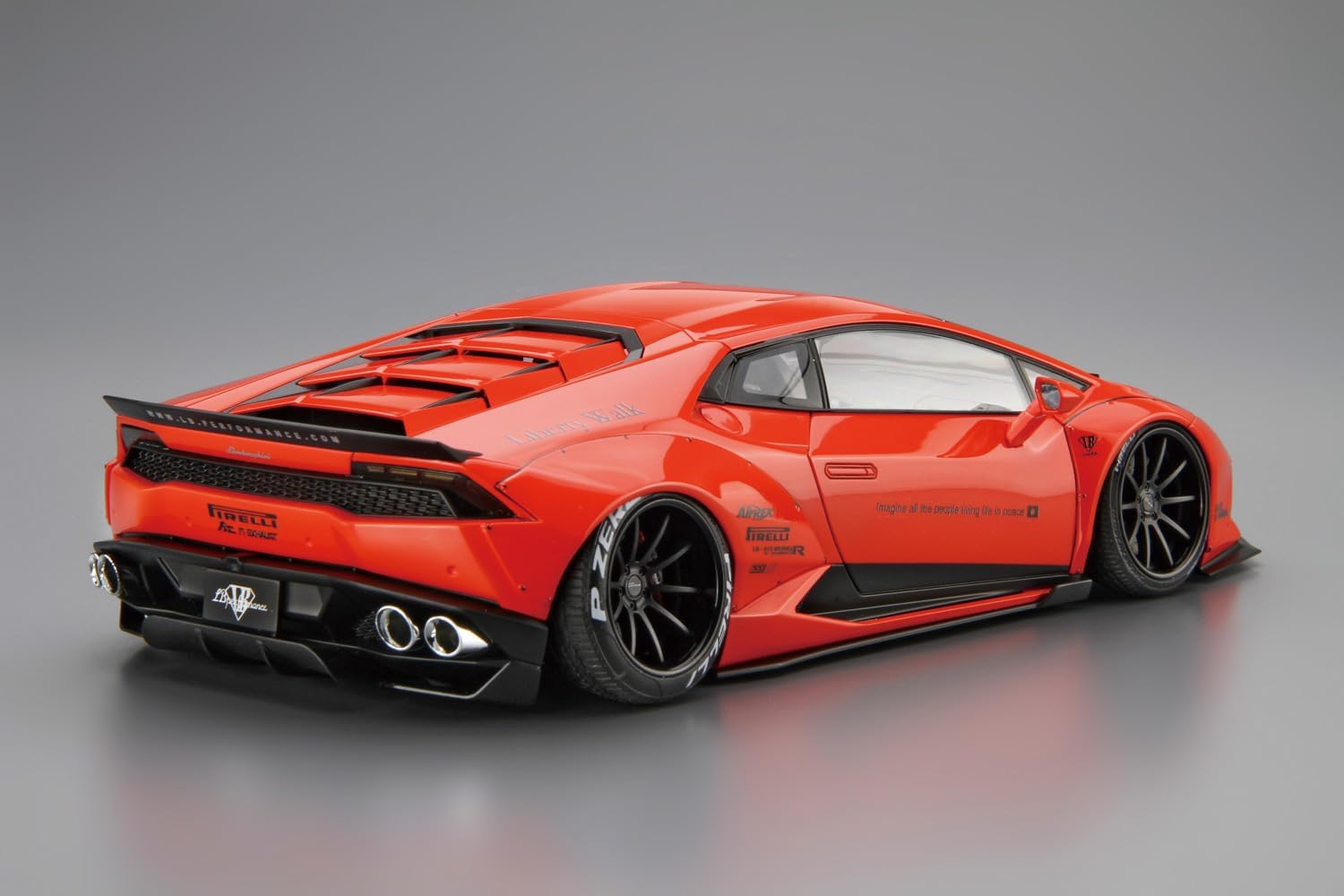 Aoshima 1/24 Liberty Walk No.15 LB Works Lamborghini Huracan Ver.1