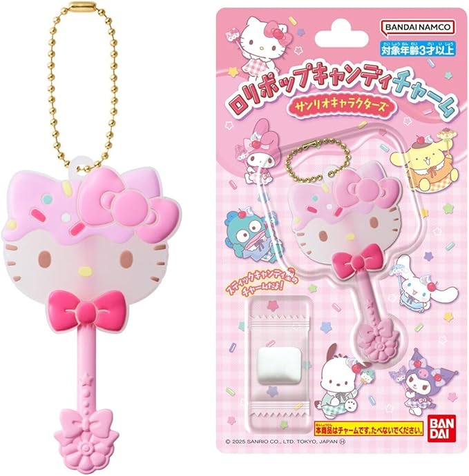 Bandai Lollipop Candy Charm Sanrio Characters (1Box 12pcs) - BanzaiHobby